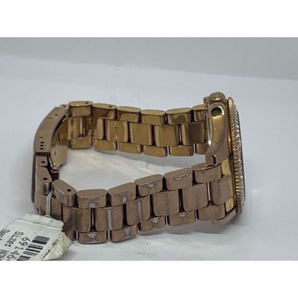 Fossil AM4454 Women's Stainless Steel Analog R0se Dial Quartz Wrist Watch E350 - Picture 8 of 11